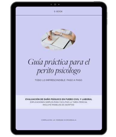 Ebook: Guia práctica para el perito psicólogo